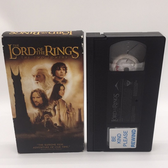 The Lord Of The Rings The Two Towers VHS Video - Picture 9 of 9